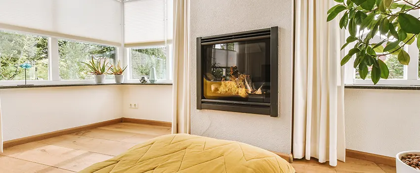 Residential Fireplace Ceramic Glass Installation in Burnsville, MN