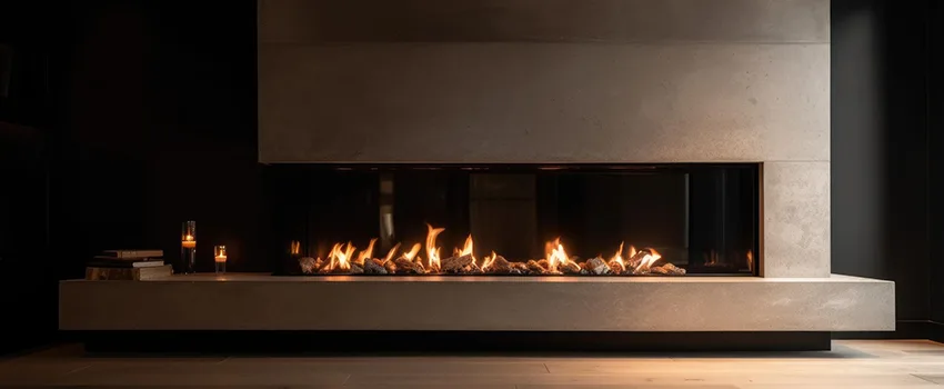 Gas Fireplace Ember Bed Design Services in Burnsville, Minnesota