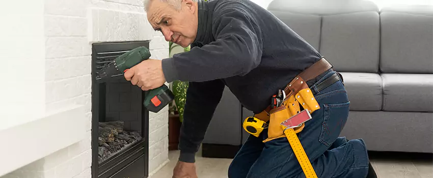New Indoor Fireplace Installation in Burnsville, Minnesota
