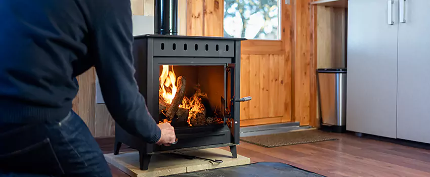 Open Hearth Wood Fireplace Installation in Burnsville, MN