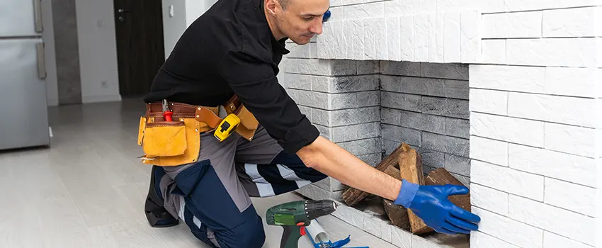 Fireplace Damaged Damper Frame Repair Services in Burnsville, Minnesota